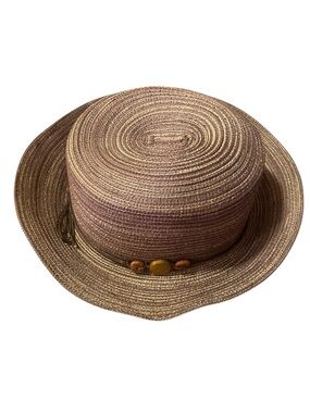 Croft & Barrow ~
Woven Sun Hat 
Light Brown/Subtle Gold Sheen
Size-OS
NWOT